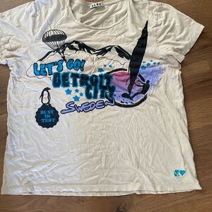 Acne Studios Cream Cotton Top